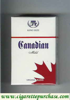 Canadian Mild Virginia Blend cigarettes